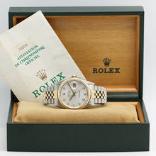 Lade das Bild in den Galerie-Viewer, Datejust Stahl/Gold Ref : 16233