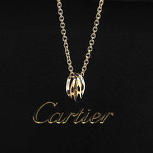 Lade das Bild in den Galerie-Viewer, Cartier Trinity Halskette in 18KT Gold mit Box