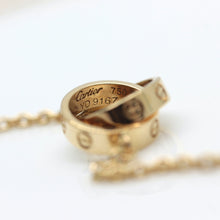 Lade das Bild in den Galerie-Viewer, Cartier Love Halskette in 18KT Gold
