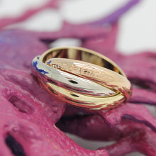 Lade das Bild in den Galerie-Viewer, Cartier Trinity Tricolour 18KT Gold mit Cartier Box in Gr. 54