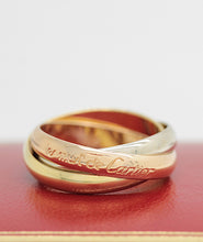 Lade das Bild in den Galerie-Viewer, Cartier Trinity Tricolour 18KT Gold mit Cartier Box in Gr. 54