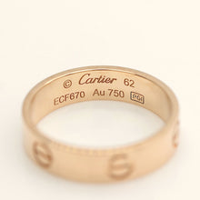 Lade das Bild in den Galerie-Viewer, Cartier Love Ring in 18KT Rosegold mit Cartier Box in Gr. 62