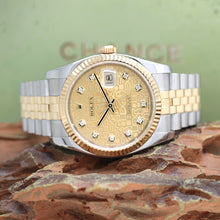 Lade das Bild in den Galerie-Viewer, Datejust Stahl/Gold Ref : 116233