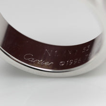 Lade das Bild in den Galerie-Viewer, Cartier Love Ring in 18KT Weißgold mit Cartier Box in Gr. 53