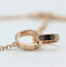 Lade das Bild in den Galerie-Viewer, Cartier Love Halskette in 18KT Rosegold mit Cartier Box