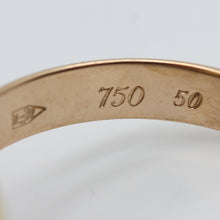 Lade das Bild in den Galerie-Viewer, Cartier Trinity Tricolour 18KT Gold mit Cartier Box in Gr. 50