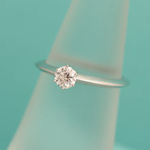 Lade das Bild in den Galerie-Viewer, Tiffany & Co. Verlobungsring Platin 950-Gr.49 - Box & Zertifikat 0.28 ct - VVS1