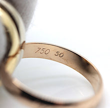 Lade das Bild in den Galerie-Viewer, Cartier Trinity Tricolour 18KT Gold mit Cartier Box in Gr. 50