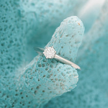 Lade das Bild in den Galerie-Viewer, Tiffany & Co. Verlobungsring Platin 950- Gr.53 - Box & Zertifikat 0,23 ct - VS2