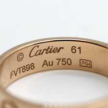Lade das Bild in den Galerie-Viewer, Cartier Love Ring in 18KT Rosegold mit Cartier Box in Gr. 61