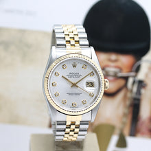 Lade das Bild in den Galerie-Viewer, Datejust Stahl/Gold Ref : 16233