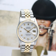 Lade das Bild in den Galerie-Viewer, Datejust Stahl/Gold Ref : 16233