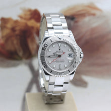 Lade das Bild in den Galerie-Viewer, Rolex Yachtmaster Medium Stahl/Platin Ref: 168622 mit Rolex Box & Papiere