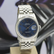 Lade das Bild in den Galerie-Viewer, Rolex Datejust Stahl/Weißgold Ref : 16234