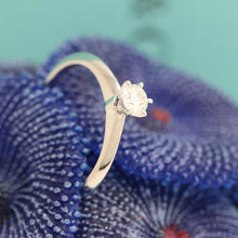 Lade das Bild in den Galerie-Viewer, Tiffany & Co. Verlobungsring Platin 950-Gr.51 - Box & Zertifikat 0,23 ct - VVS2