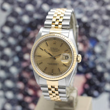 Lade das Bild in den Galerie-Viewer, Datejust Stahl/Gold Ref : 16233