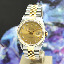 Lade das Bild in den Galerie-Viewer, Datejust Stahl/Gold Ref : 16233