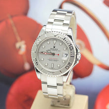 Lade das Bild in den Galerie-Viewer, Rolex Yachtmaster Medium Stahl/Platin Ref: 168622 mit Rolex Box & Papiere