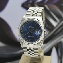 Lade das Bild in den Galerie-Viewer, Rolex Datejust Stahl/Weißgold Ref : 16234
