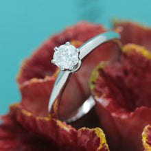 Lade das Bild in den Galerie-Viewer, Tiffany & Co. Verlobungsring Platin 950-Gr.52 - Box & Zertifikat 0.34 ct - VS1