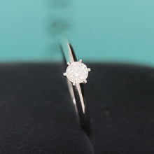 Lade das Bild in den Galerie-Viewer, Tiffany & Co. Verlobungsring Platin 950-Gr.51 - Box & Zertifikat 0,23 ct - VVS2