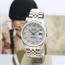 Lade das Bild in den Galerie-Viewer, Datejust Stahl/Gold Ref : 16233