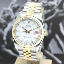 Lade das Bild in den Galerie-Viewer, Datejust Stahl/Gold Ref : 116233