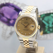 Lade das Bild in den Galerie-Viewer, Datejust Stahl/Gold Ref : 16233