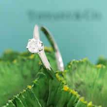 Lade das Bild in den Galerie-Viewer, Tiffany & Co. Verlobungsring Platin 950-Gr.51 - Box & Zertifikat 0,31 ct - VS1
