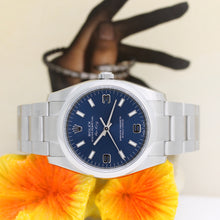 Lade das Bild in den Galerie-Viewer, Rolex Air King Stahl Ref: 114200 mit Rolex Box & Papiere von 2013