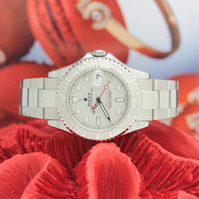Lade das Bild in den Galerie-Viewer, Rolex Yachtmaster Medium Stahl/Platin Ref: 168622 mit Rolex Box & Papiere