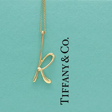 Lade das Bild in den Galerie-Viewer, Tiffany & Co. K Anhänger in 18KT Gold mit Box