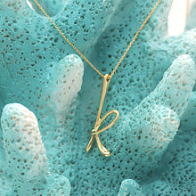 Lade das Bild in den Galerie-Viewer, Tiffany & Co. K Anhänger in 18KT Gold mit Box