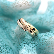 Lade das Bild in den Galerie-Viewer, Les must de Cartier Trinity Tricolour 18KT Gold mit Cartier Box in Gr. 52