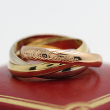 Lade das Bild in den Galerie-Viewer, Cartier Trinity Tricolour 18KT Gold mit Cartier Box in Gr. 55