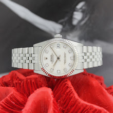 Lade das Bild in den Galerie-Viewer, Rolex Datejust Medium Stahl/Weißgold Ref: 68274