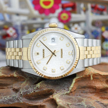 Lade das Bild in den Galerie-Viewer, Datejust Stahl/Gold Ref : 16233