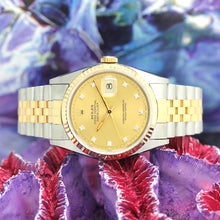 Lade das Bild in den Galerie-Viewer, Datejust Stahl/Gold Ref : 16233