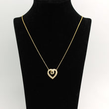 Lade das Bild in den Galerie-Viewer, Tiffany & Co. Herz Diamantanhänger in 18KT Gold mit Box