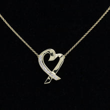 Lade das Bild in den Galerie-Viewer, Tiffany & Co. "Paloma Picasso " Loving Heart Diamond in 18KT Gold