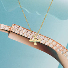 Lade das Bild in den Galerie-Viewer, Tiffany & Co. "Elsa Peretti " Vogel Halskette in 18KT Gold
