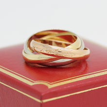 Lade das Bild in den Galerie-Viewer, Cartier Trinity Tricolour 18KT Gold mit Cartier Box in Gr. 54