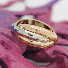 Lade das Bild in den Galerie-Viewer, Cartier Trinity Tricolour 18KT Gold mit Cartier Box in Gr. 54