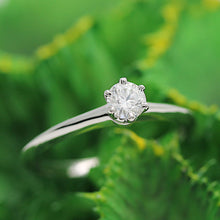 Lade das Bild in den Galerie-Viewer, Tiffany & Co.Verlobungsring Platin 950 - Gr.51 - Box & Zertifikat 0,25 ct - VVS2