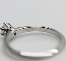 Lade das Bild in den Galerie-Viewer, Tiffany & Co.Verlobungsring Platin 950 - Gr.51 - Box & Zertifikat 0,25 ct - VVS2