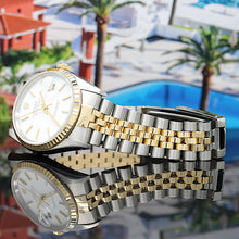 Lade das Bild in den Galerie-Viewer, Datejust Stahl/Gold Ref : 16233
