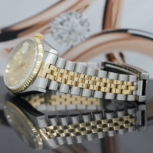 Lade das Bild in den Galerie-Viewer, Datejust Stahl/Gold Ref : 16233
