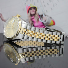 Lade das Bild in den Galerie-Viewer, Datejust Stahl/Gold Ref : 16233
