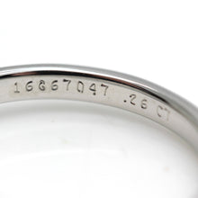 Lade das Bild in den Galerie-Viewer, Tiffany &amp; Co. Verlobungsring Platin 950-Gr.50 - Box &amp; Zertifikat 0.26 ct - VS1
