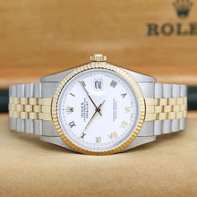 Lade das Bild in den Galerie-Viewer, Rolex Datejust Stahl/Gold Ref : 16013
